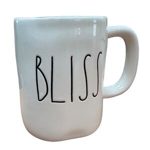 RAE DUNN Artisan Collection “Bliss” Mug with Blue Interior